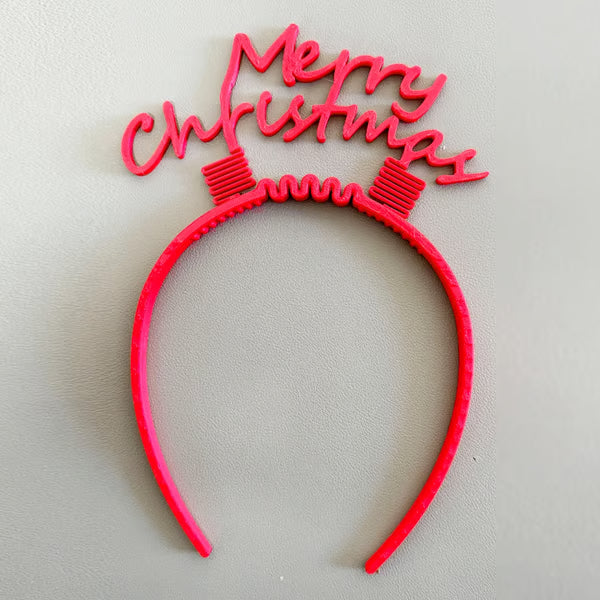 🎅 3D Printed Cartoon Colorful Christmas Headband
