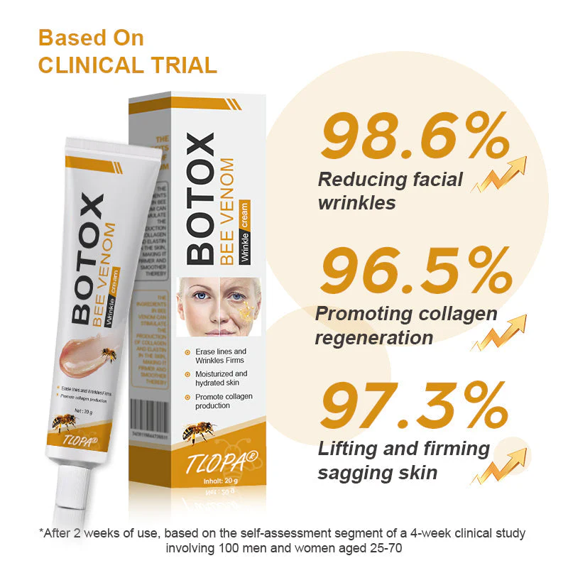 👨‍⚕️ Made and Shipped from US✅ Botox Bee Venom Wrinkle Removal Cream- LAST DAY 80% OFF