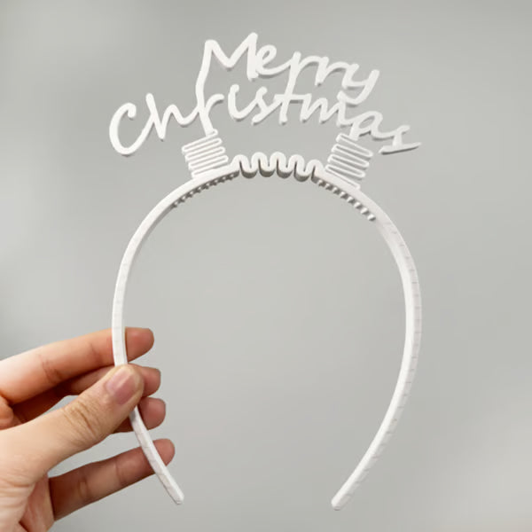 🎅 3D Printed Cartoon Colorful Christmas Headband