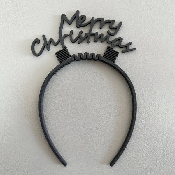 🎅 3D Printed Cartoon Colorful Christmas Headband