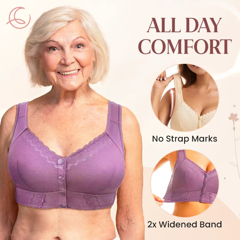 2025 New Front Closure Breathable Bra for Seniors