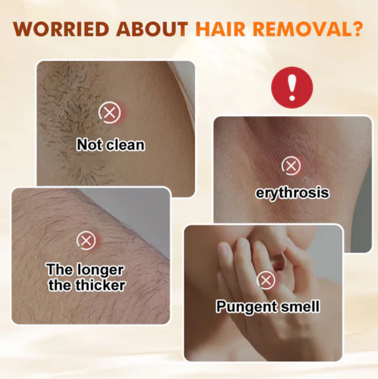 Versatile, Aromatic, Mild Formula Hair Removal Cream