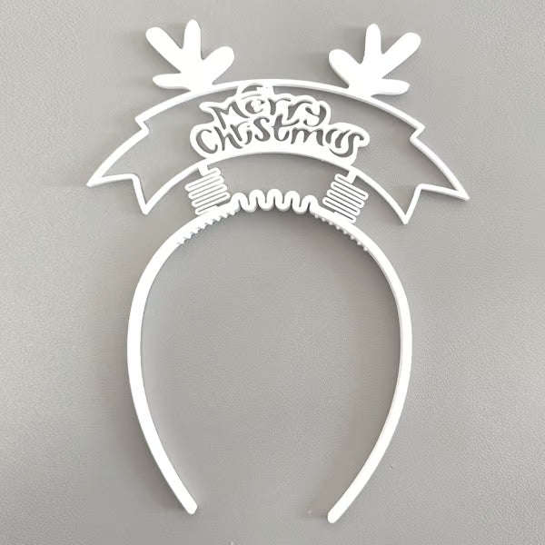 🎅 3D Printed Cartoon Colorful Christmas Headband
