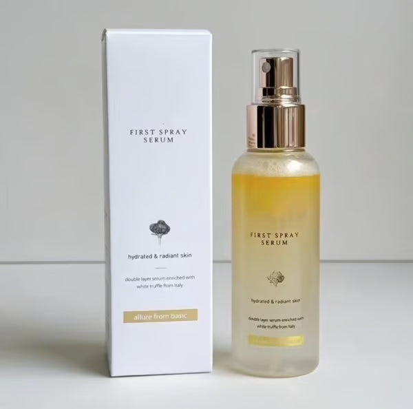 White Truffle First Spray Serum - Authentic Face Glow Serum - Lightweight & Vegan Korean Serum Face Spray(🔥The more you buy, the better the deal🔥)