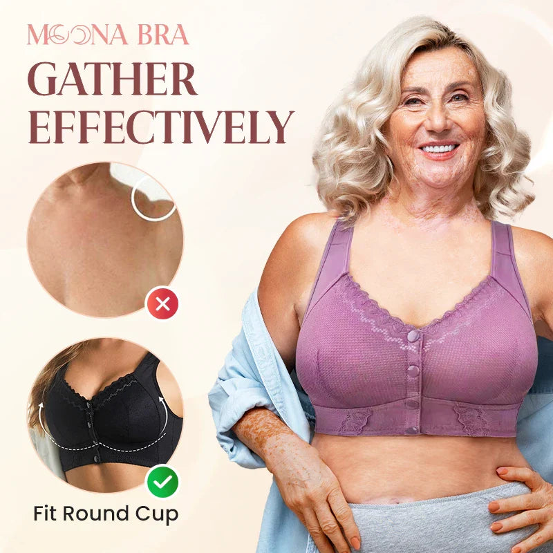 2025 New Front Closure Breathable Bra for Seniors