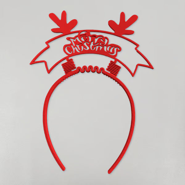 🎅 3D Printed Cartoon Colorful Christmas Headband