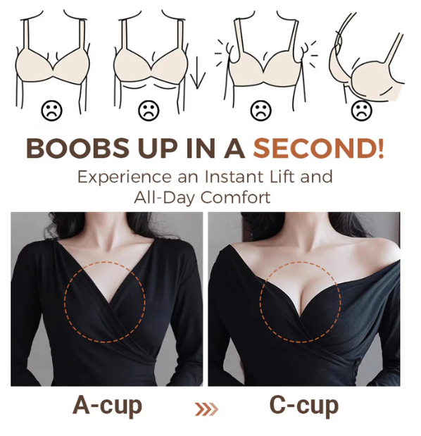 Women's Non-Slip Front Closure Strapless Bra