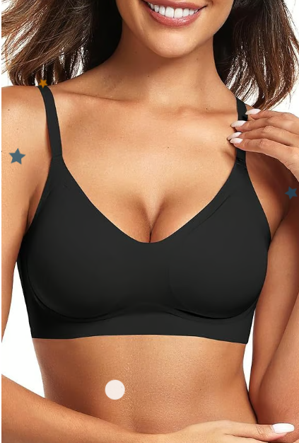 Womens Seamless Bra No Underwire Comfort Push Up Bra-💥3 Pack
