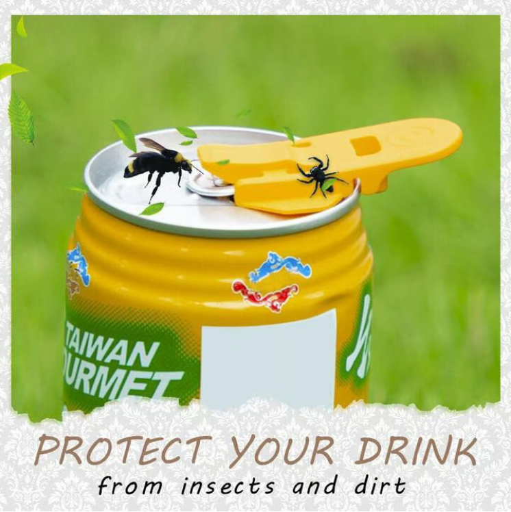 🔥Easy Can Opener,Soda Beer Can Opener & Beverage Can Cover Protector
