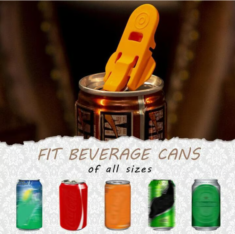 🔥Easy Can Opener,Soda Beer Can Opener & Beverage Can Cover Protector