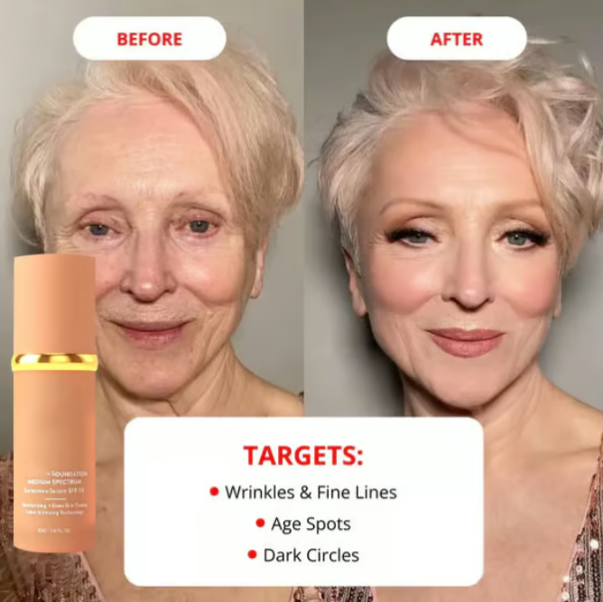 💖 Achieve Flawless Skin ✨Foundation 4 in 1 - Light Spectrum