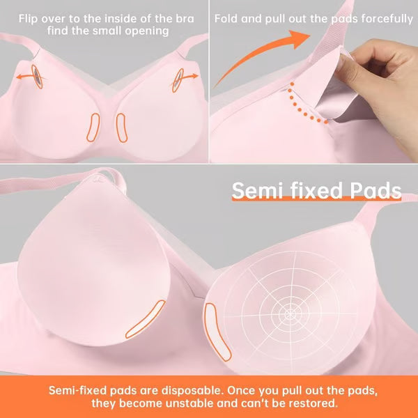 🎉Women Wireless V-Neck Mesh Bralette