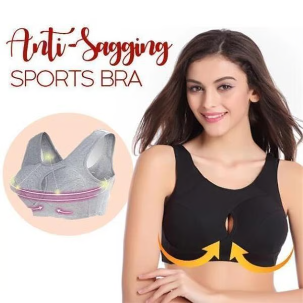 ๐-Pure Cotton Instantly lifts Anti-Sagging Wirefree Bra