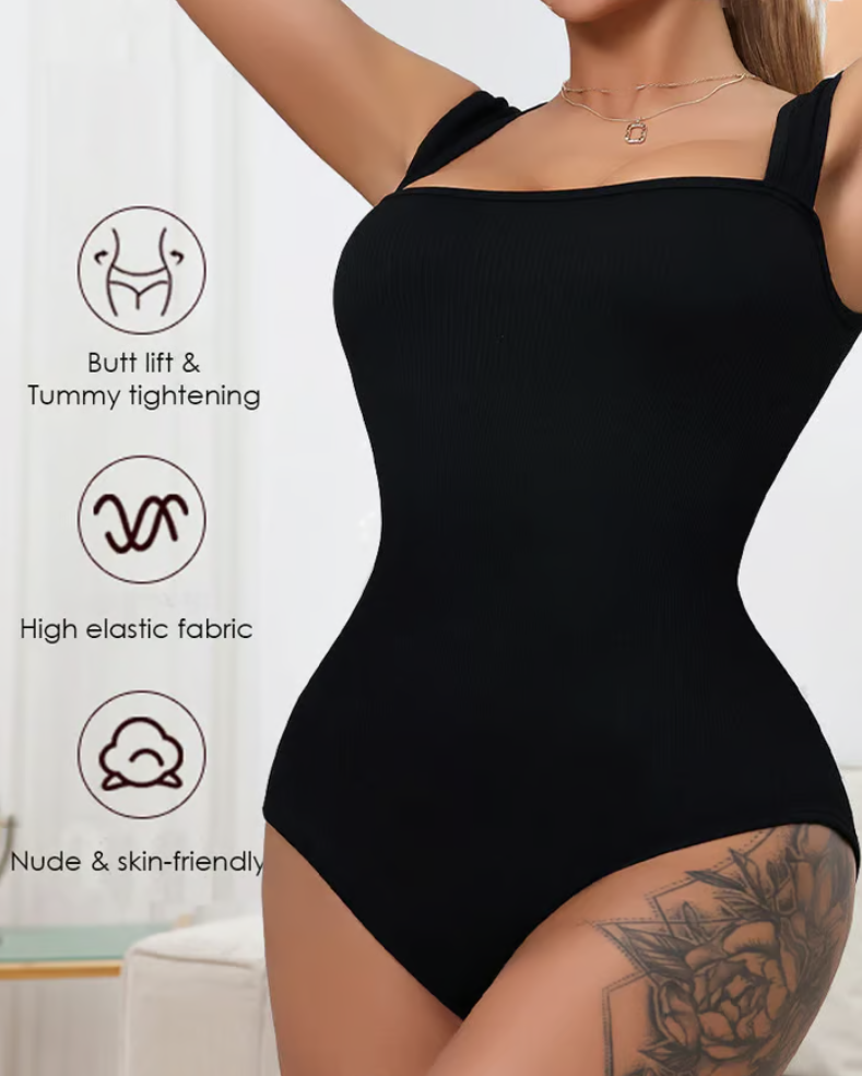 ⏰Final 3 Hours Buy 1 Get 3 Packs✨Sleeveless Tummy Control Tank Tops Bodysuits