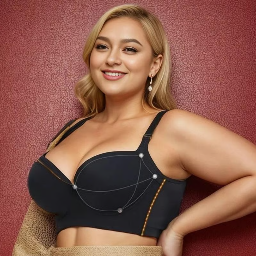 🔥2025 Hot Sale✨Plus size woman's bra, comfortable, slimming and anti-sagging