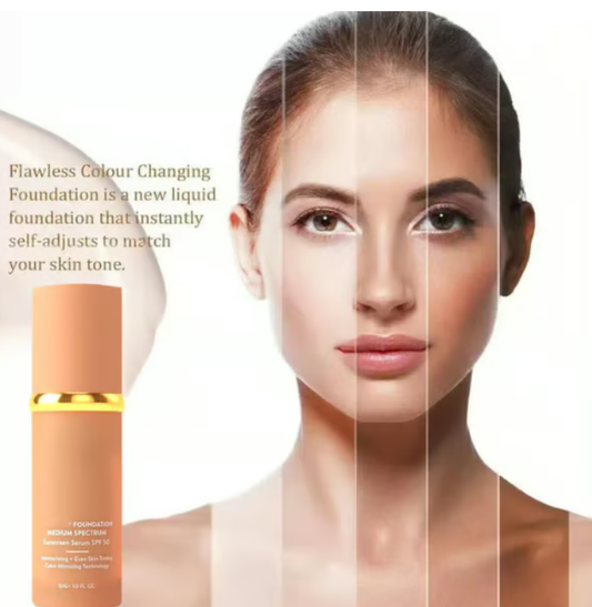 💖 Achieve Flawless Skin ✨Foundation 4 in 1 - Light Spectrum