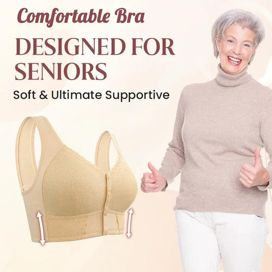 2025 New Front Closure Breathable Bra for Seniors