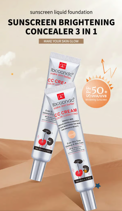 🔥BUY 1 GET 1 FREE + MAKEUP BRUSH!!✨Luxe Brush Foundation - SPF50+（Perfect for every age group）
