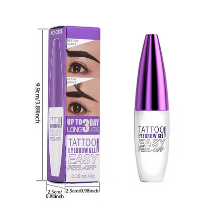 🔥Tattoo Eyebrow Gel - Enjoy easy eyebrow styling