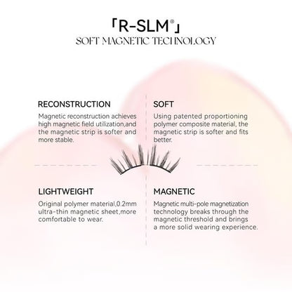 ✨Cheaper Now Soft Magnetic Eyelashes All-in-One Box, Reusable