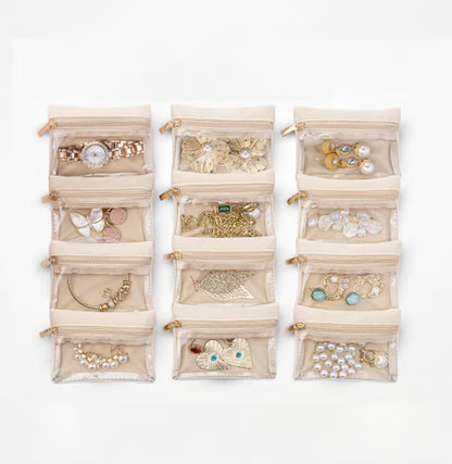 🔥Travel Jewelry Box with Small Pouches 21 Reviews