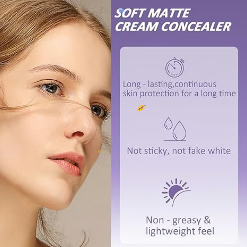 🔥Soft Matte Cream Concealer
