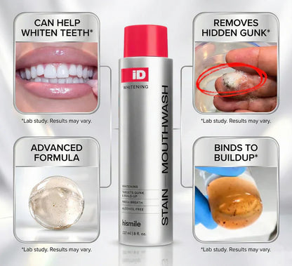 🦷Power Stain-Removing Mouthwash – Brighter Teeth in Every Rinse 💎