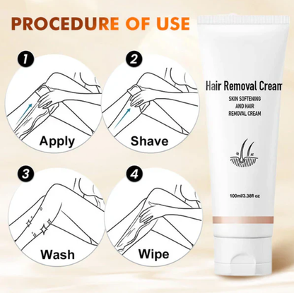 Versatile, Aromatic, Mild Formula Hair Removal Cream
