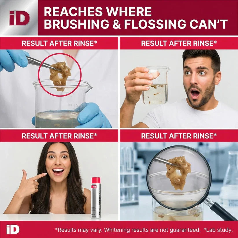 🦷Power Stain-Removing Mouthwash – Brighter Teeth in Every Rinse 💎